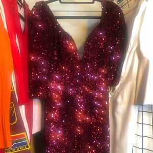 Shimmery Party Dress